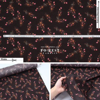 Liberty of London (Organic Tana Lawn Cotton Fabric) - Dream of Roses A - FO:REST Fabric 布恩堂Liberty fabrictana lawnjapanese fabricykk zipper