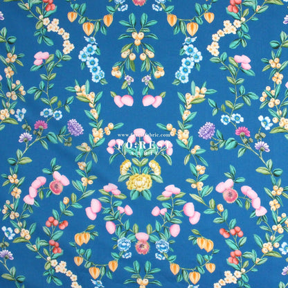 Liberty of London (Organic Tana Lawn Cotton Fabric) - Eastern Trellis C - FO:REST Fabric 布恩堂Liberty fabrictana lawnjapanese fabricykk zipper