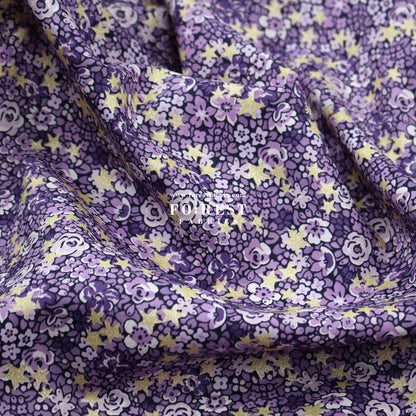 Liberty of London (Organic Tana Lawn™ Cotton Fabric) - Emma Etoile Festive - FO:REST Fabric 布恩堂Liberty fabrictana lawnjapanese fabricykk zipper