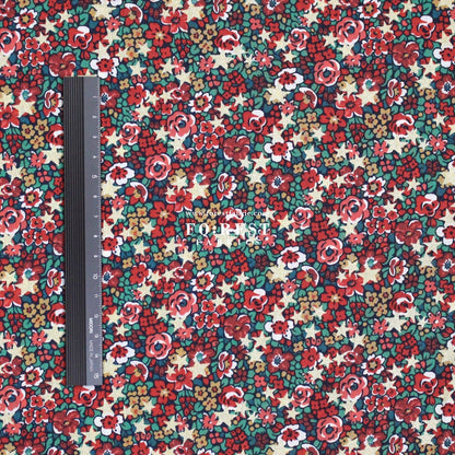 Liberty of London (Organic Tana Lawn™ Cotton Fabric) - Emma Etoile Festive - FO:REST Fabric 布恩堂Liberty fabrictana lawnjapanese fabricykk zipper