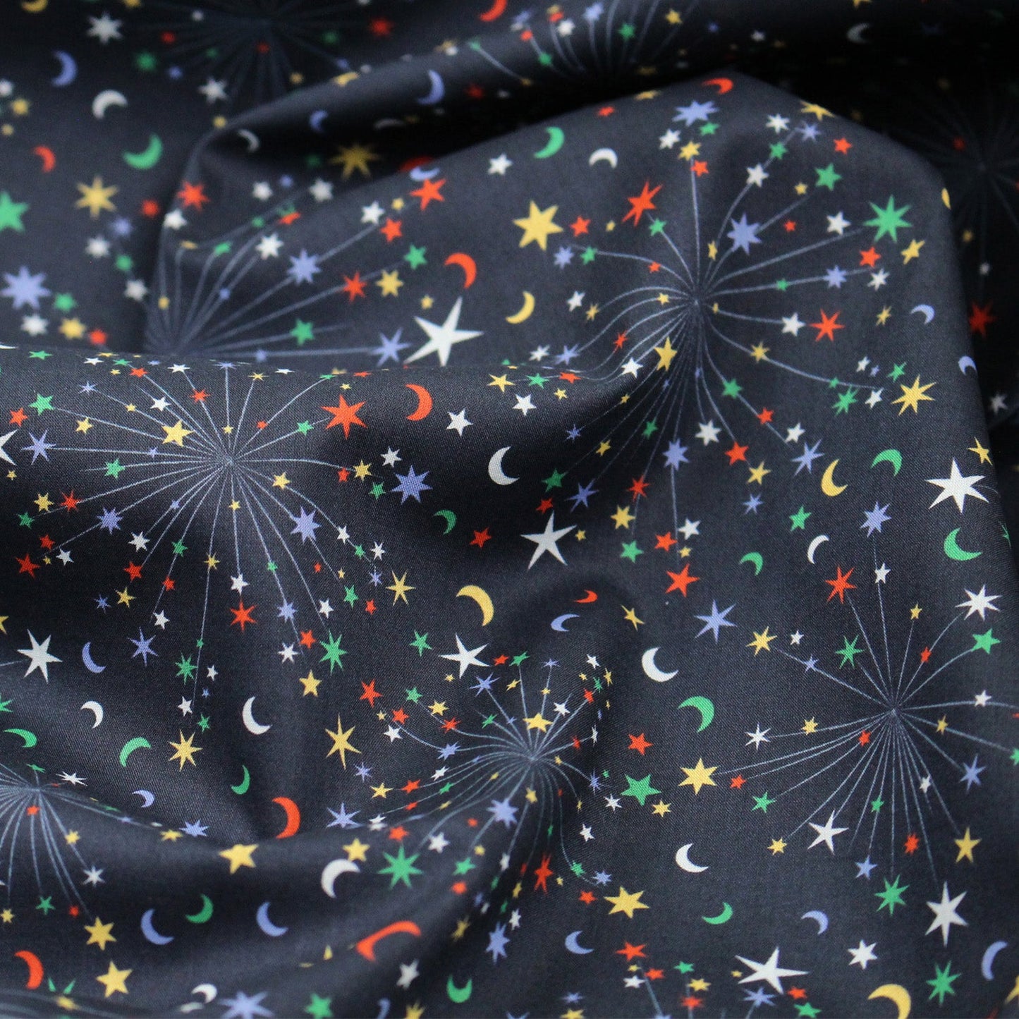 Liberty of London (Organic Tana Lawn™ Cotton Fabric) - Helen's Starry Sky - FO:REST Fabric 布恩堂Liberty fabrictana lawnjapanese fabricykk zipper