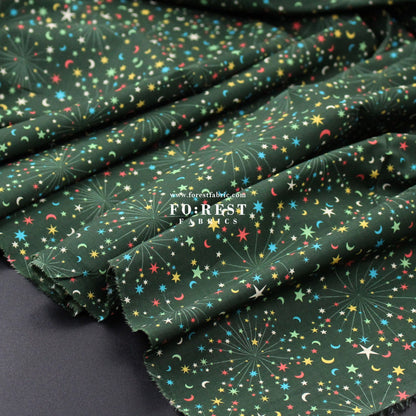 Liberty of London (Organic Tana Lawn™ Cotton Fabric) - Helen's Starry Sky - FO:REST Fabric 布恩堂Liberty fabrictana lawnjapanese fabricykk zipper