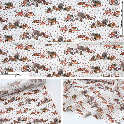 Liberty of London (Organic Tana Lawn Cotton Fabric) - Jungle Crumble A - FO:REST Fabric 布恩堂Liberty fabrictana lawnjapanese fabricykk zipper