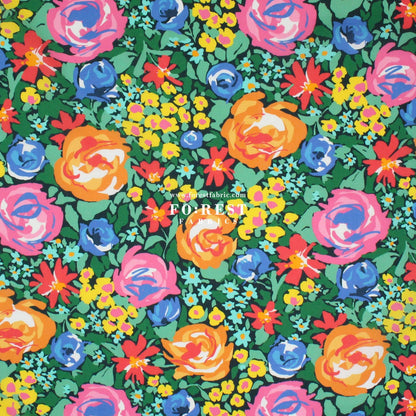 Liberty of London (Organic Tana Lawn Cotton Fabric) - Medley A - FO:REST Fabric 布恩堂Liberty fabrictana lawnjapanese fabricykk zipper