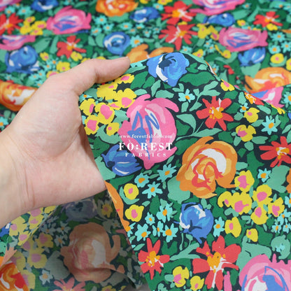 Liberty of London (Organic Tana Lawn Cotton Fabric) - Medley A - FO:REST Fabric 布恩堂Liberty fabrictana lawnjapanese fabricykk zipper