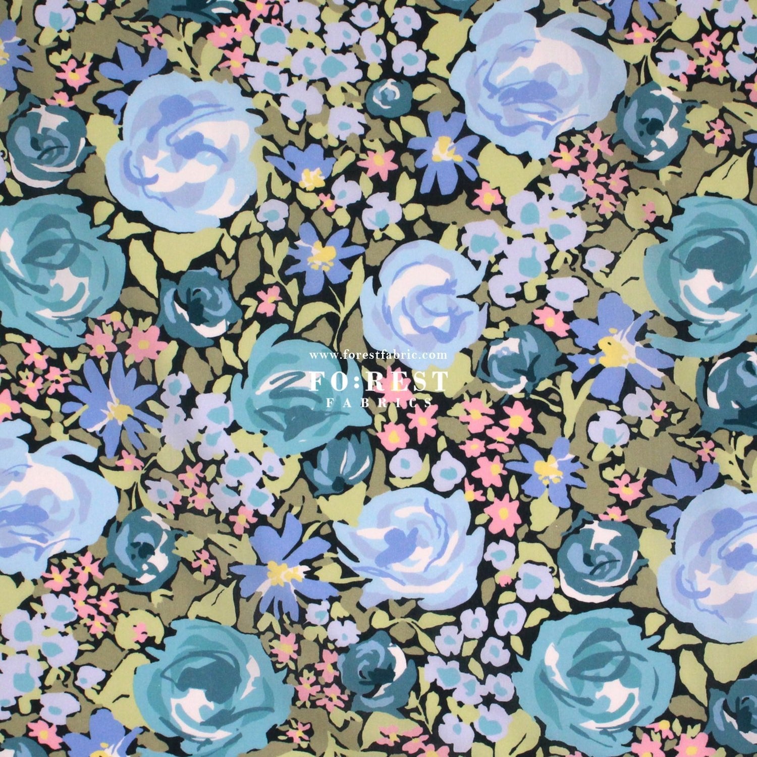 Liberty of London (Organic Tana Lawn Cotton Fabric) - Medley C - FO:REST Fabric 布恩堂Liberty fabrictana lawnjapanese fabricykk zipper