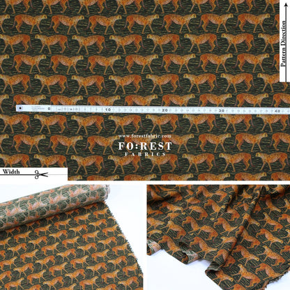 Liberty of London (Organic Tana Lawn Cotton Fabric) - Meet The Cheetahs - FO:REST Fabric 布恩堂Liberty fabrictana lawnjapanese fabricykk zipper