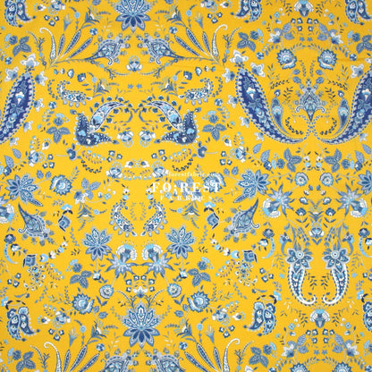 Liberty of London (Organic Tana Lawn Cotton Fabric) - Mirrored Paisley C - FO:REST Fabric 布恩堂Liberty fabrictana lawnjapanese fabricykk zipper