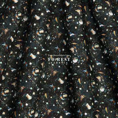 Liberty of London (Organic Tana Lawn Cotton Fabric) - What Lies Beyond - FO:REST Fabric 布恩堂Liberty fabrictana lawnjapanese fabricykk zipper