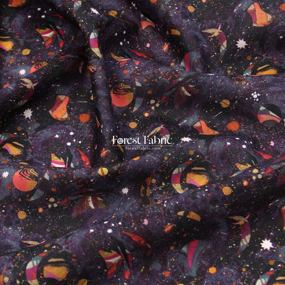 Liberty of London (Organic Tana Lawn Cotton Fabric) - What Lies Beyond - FO:REST Fabric 布恩堂Liberty fabrictana lawnjapanese fabricykk zipper