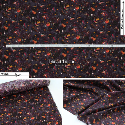 Liberty of London (Organic Tana Lawn Cotton Fabric) - What Lies Beyond - FO:REST Fabric 布恩堂Liberty fabrictana lawnjapanese fabricykk zipper