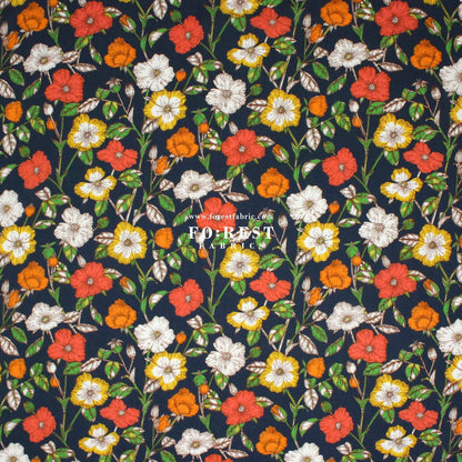 Liberty of London (Organic Tana Lawn Cotton Fabric) - Wild Petals C - FO:REST Fabric 布恩堂Liberty fabrictana lawnjapanese fabricykk zipper