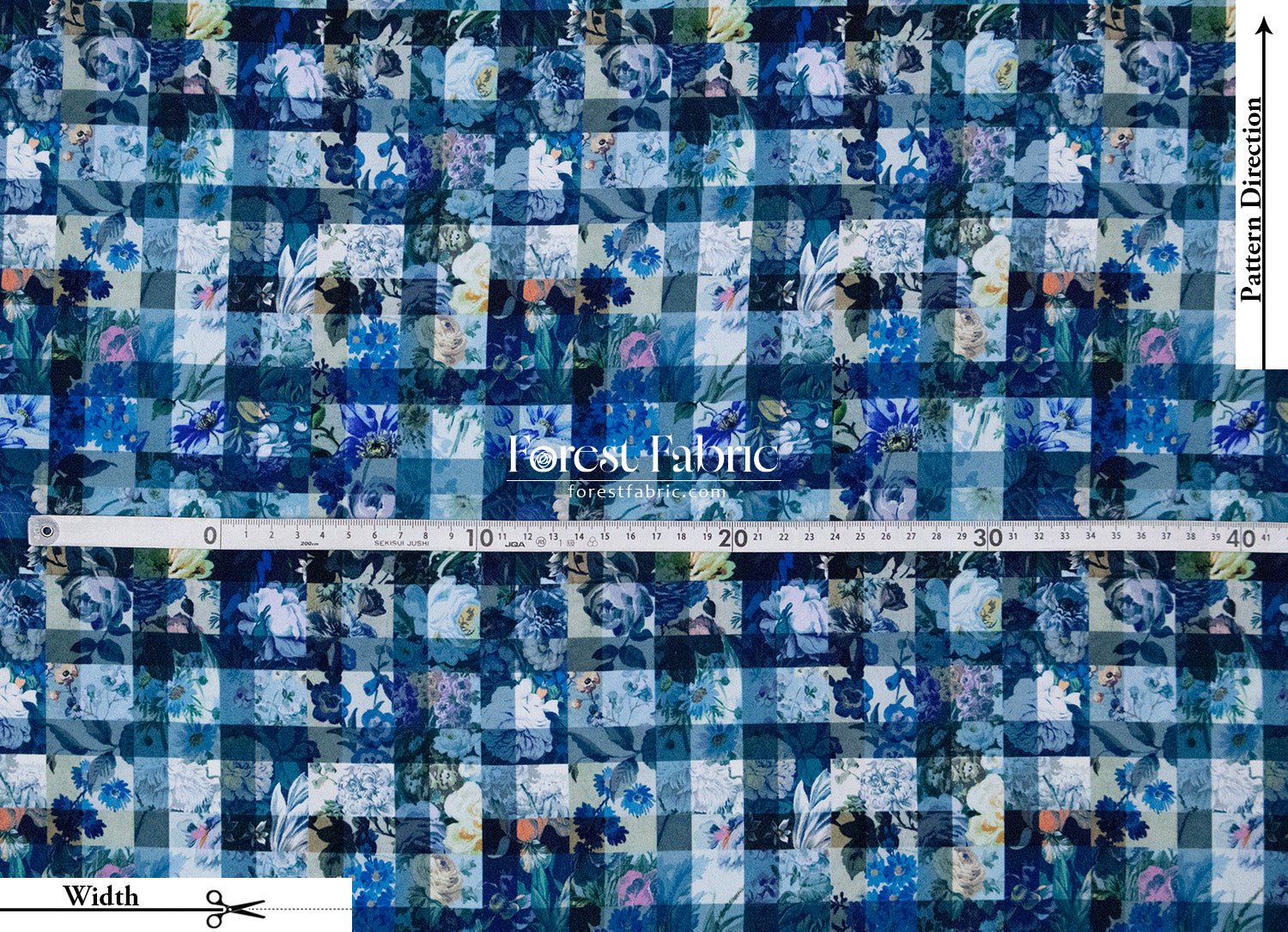 Liberty of London (Silk Crepe de Chine) - Archive Gingham - FO:REST Fabric 布恩堂Liberty fabrictana lawnjapanese fabricykk zipper