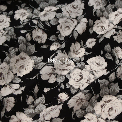 Liberty of London (Silk Crepe de Chine) - Carline - FO:REST Fabric 布恩堂Liberty fabric#tana lawn#japanese fabric#ykk zipper#
