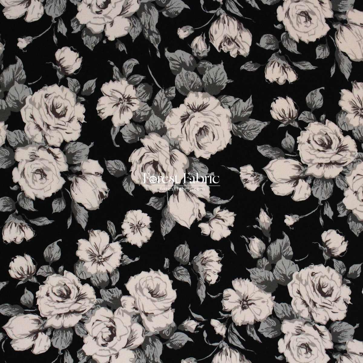 Liberty of London (Silk Crepe de Chine) - Carline - FO:REST Fabric 布恩堂Liberty fabric#tana lawn#japanese fabric#ykk zipper#