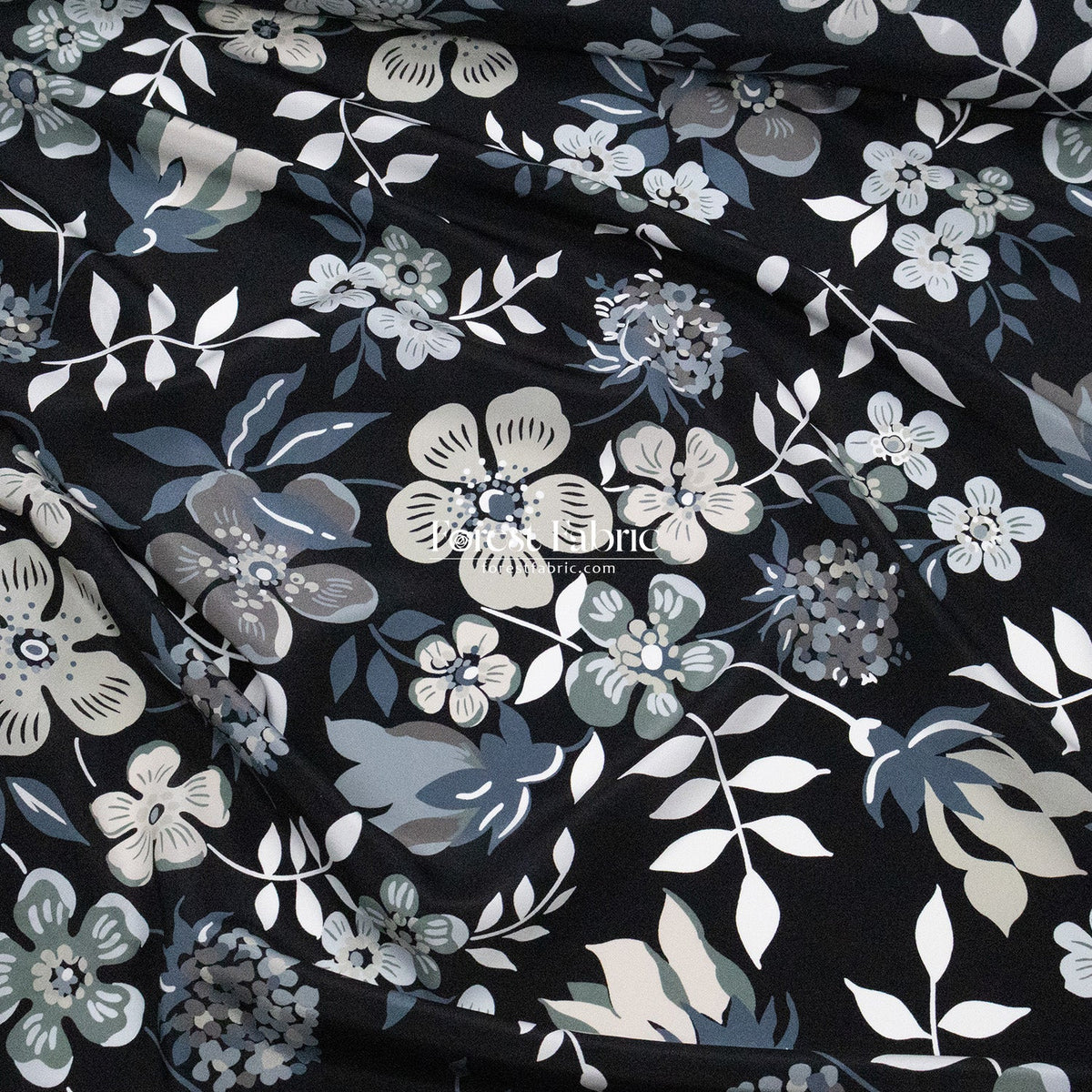 Liberty of London (Silk Crepe de Chine) - Edenham oasis - FO:REST Fabric 布恩堂Liberty fabric#tana lawn#japanese fabric#ykk zipper#