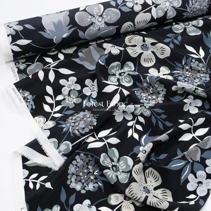 Liberty of London (Silk Crepe de Chine) - Edenham oasis - FO:REST Fabric 布恩堂Liberty fabric#tana lawn#japanese fabric#ykk zipper#
