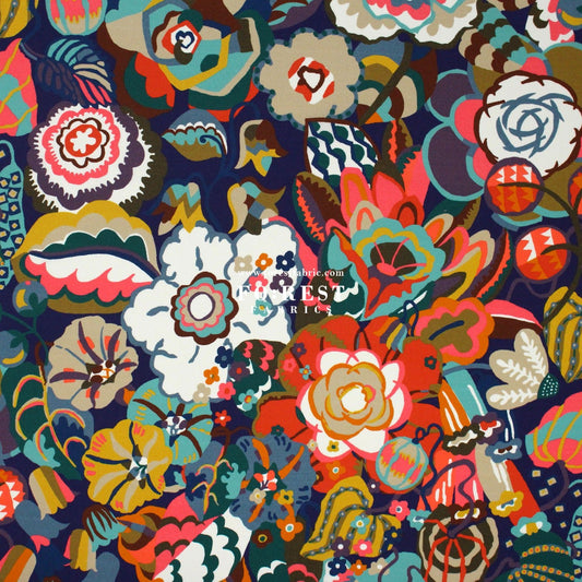 Liberty of London (Silk Crepe de Chine) - Gatsby Garden fabric - FO:REST Fabric 布恩堂Liberty fabrictana lawnjapanese fabricykk zipper