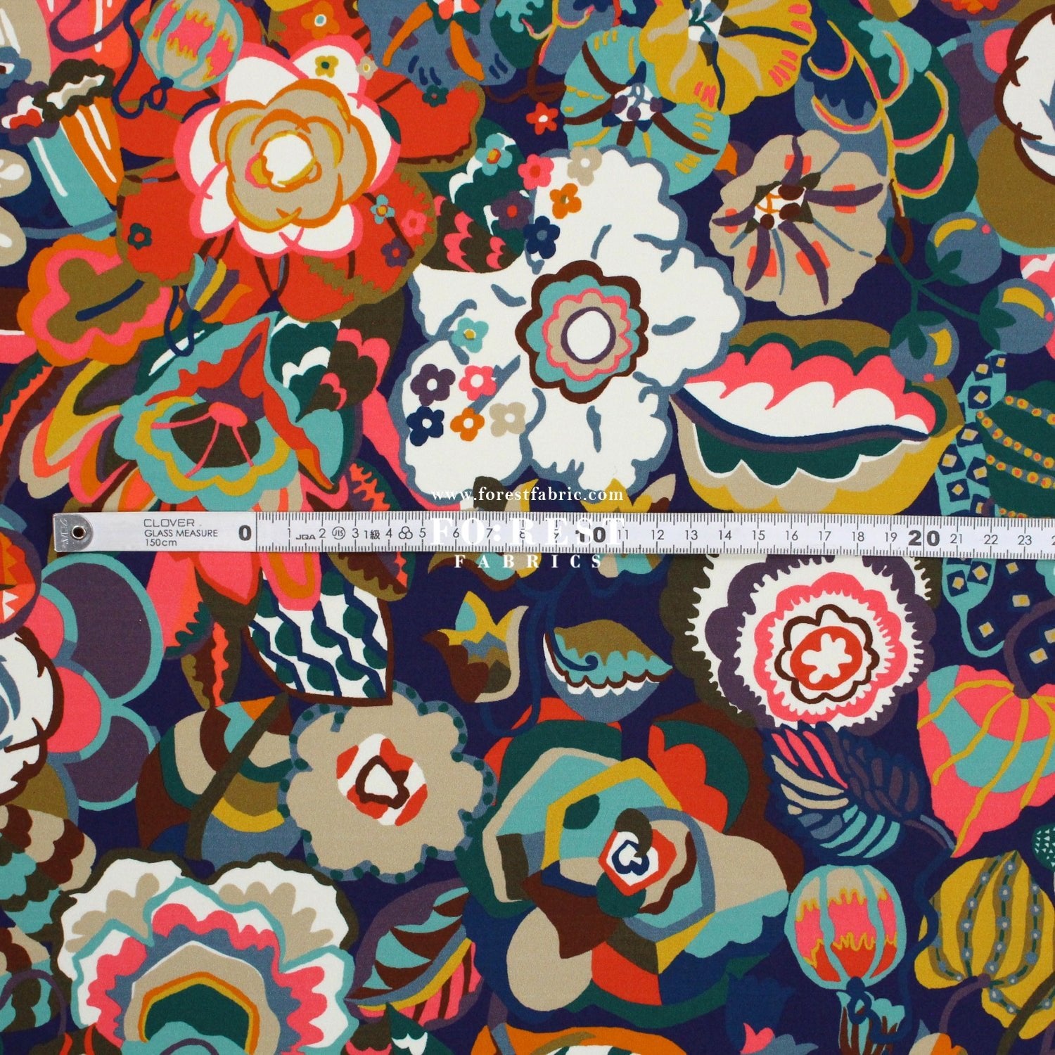 Liberty of London (Silk Crepe de Chine) - Gatsby Garden fabric - FO:REST Fabric 布恩堂Liberty fabrictana lawnjapanese fabricykk zipper