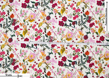 Liberty of London (Silk Crepe de Chine) - Heidi - FO:REST Fabric 布恩堂Liberty fabrictana lawnjapanese fabricykk zipper
