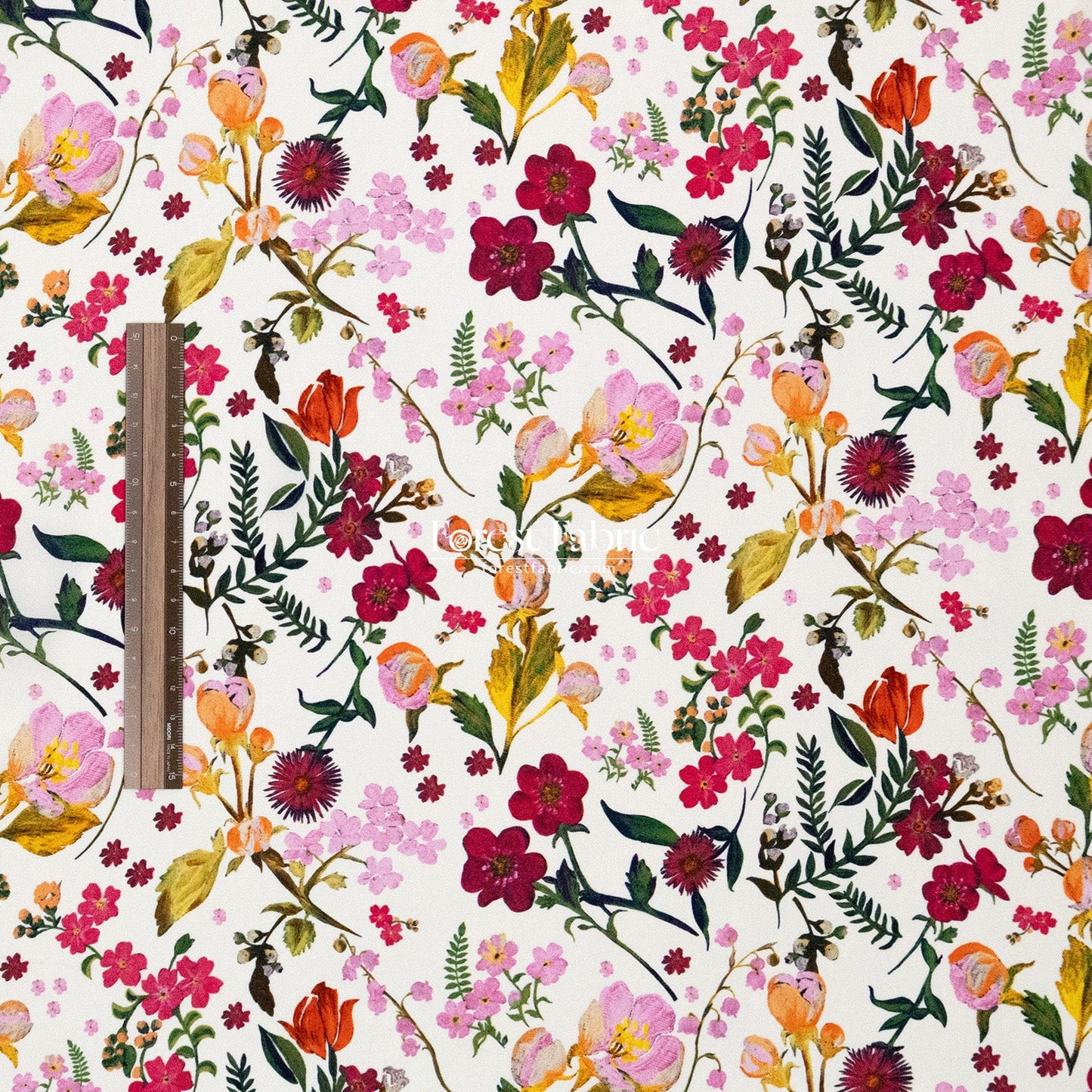 Liberty of London (Silk Crepe de Chine) - Heidi - FO:REST Fabric 布恩堂Liberty fabrictana lawnjapanese fabricykk zipper