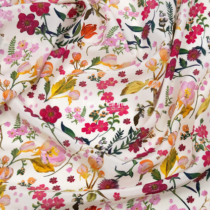 Liberty of London (Silk Crepe de Chine) - Heidi - FO:REST Fabric 布恩堂Liberty fabrictana lawnjapanese fabricykk zipper