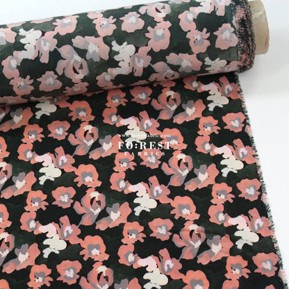 Liberty of London (Silk Crepe de Chine) - Jemma Rosa fabric - FO:REST Fabric 布恩堂Liberty fabrictana lawnjapanese fabricykk zipper