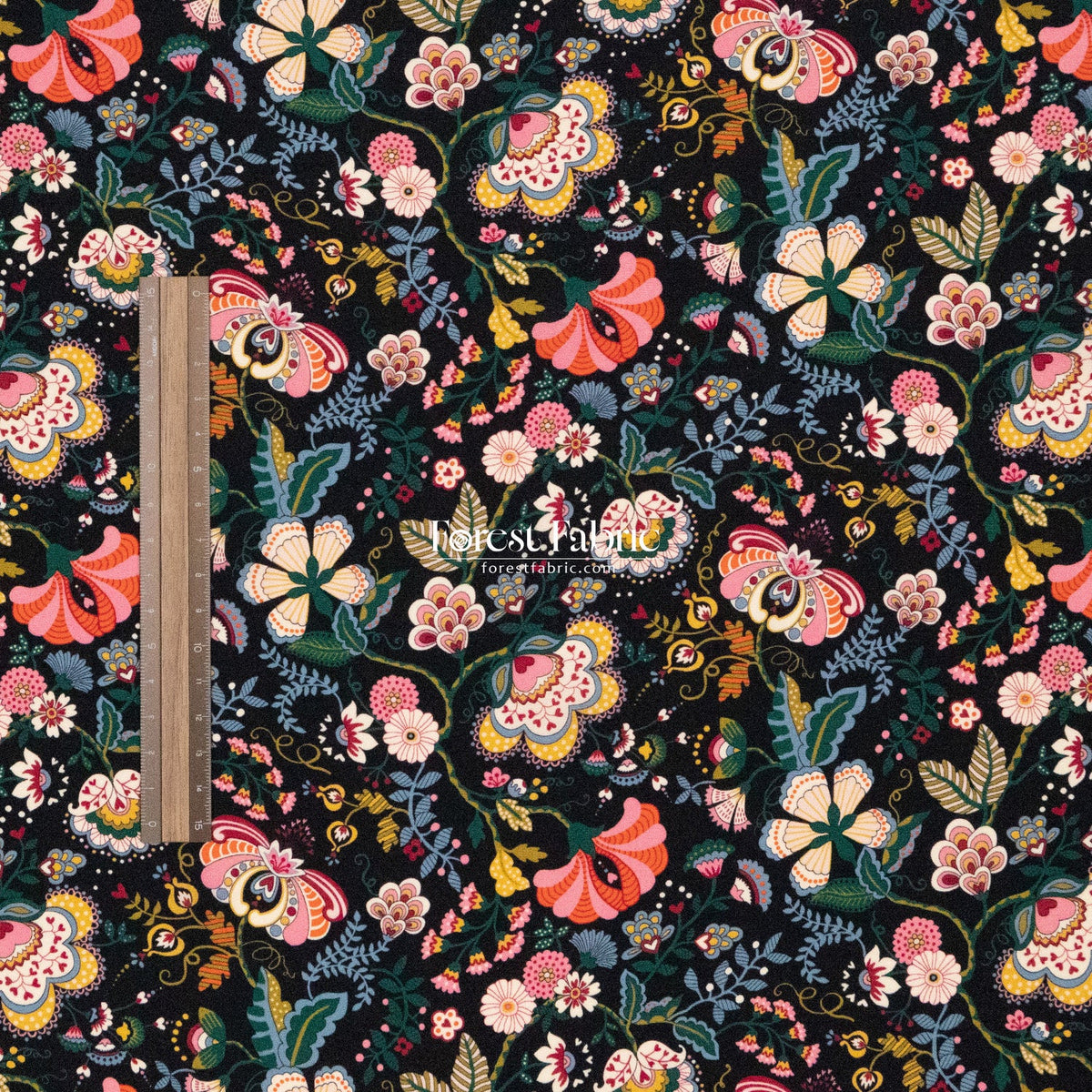 Liberty of London (Silk Crepe de Chine) - Mabelle hall - FO:REST Fabric 布恩堂Liberty fabric#tana lawn#japanese fabric#ykk zipper#