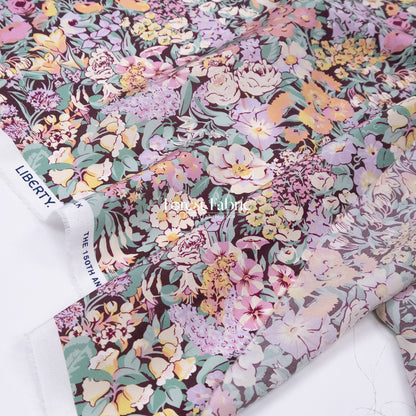 Liberty of London (Silk Crepe de Chine) - Spring Cottage - FO:REST Fabric 布恩堂Liberty fabrictana lawnjapanese fabricykk zipper