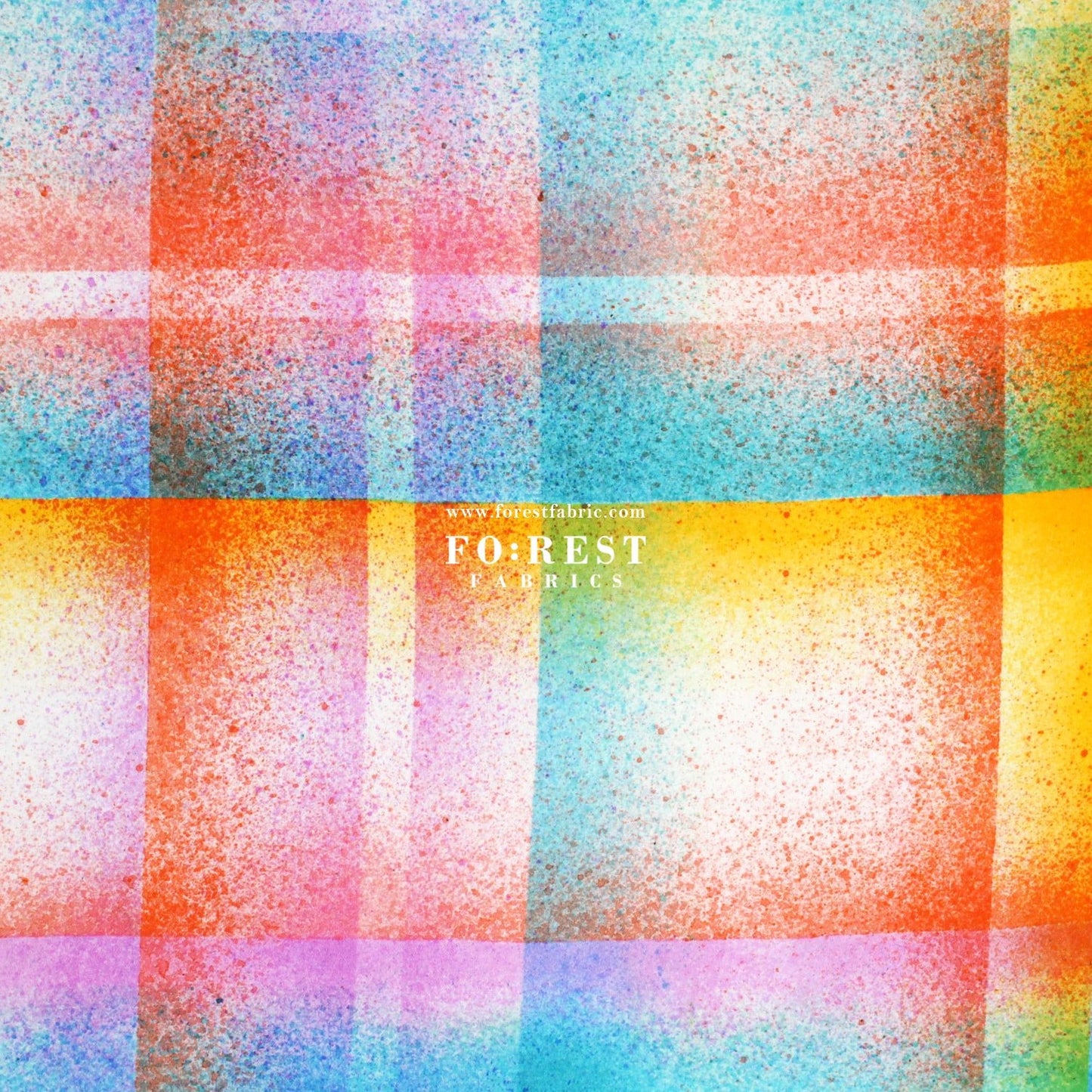 Liberty of London (Silk Crepe de Chine) - Technicolor - FO:REST Fabric 布恩堂Liberty fabrictana lawnjapanese fabricykk zipper