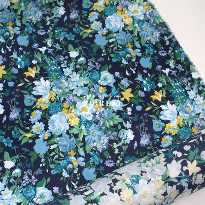 Liberty of London (Silk Satin) - Bouquet Carnival - FO:REST Fabric 布恩堂Liberty fabrictana lawnjapanese fabricykk zipper