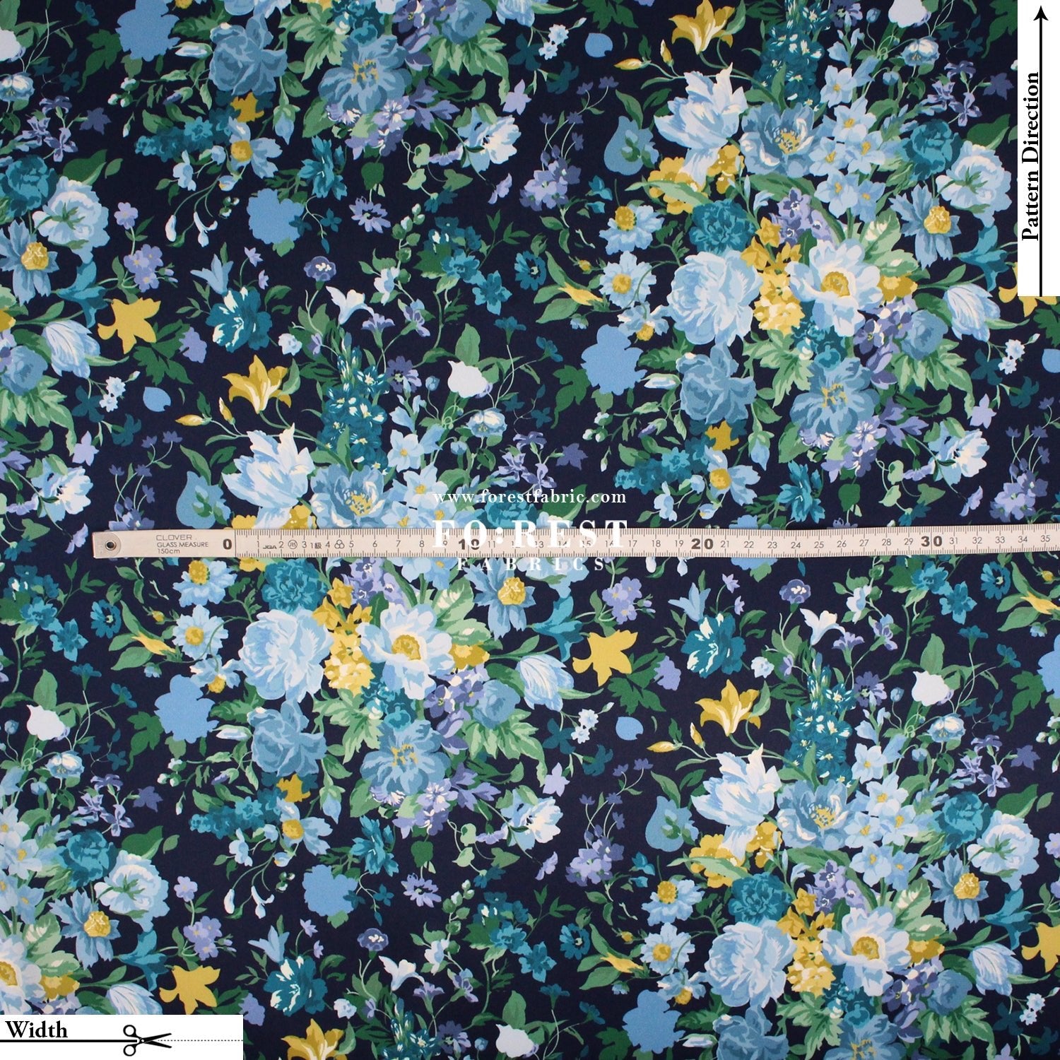 Liberty of London (Silk Satin) - Bouquet Carnival - FO:REST Fabric 布恩堂Liberty fabrictana lawnjapanese fabricykk zipper