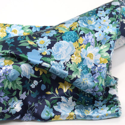Liberty of London (Silk Satin) - Bouquet Carnival - FO:REST Fabric 布恩堂Liberty fabrictana lawnjapanese fabricykk zipper