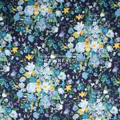 Liberty of London (Silk Satin) - Bouquet Carnival - FO:REST Fabric 布恩堂Liberty fabrictana lawnjapanese fabricykk zipper