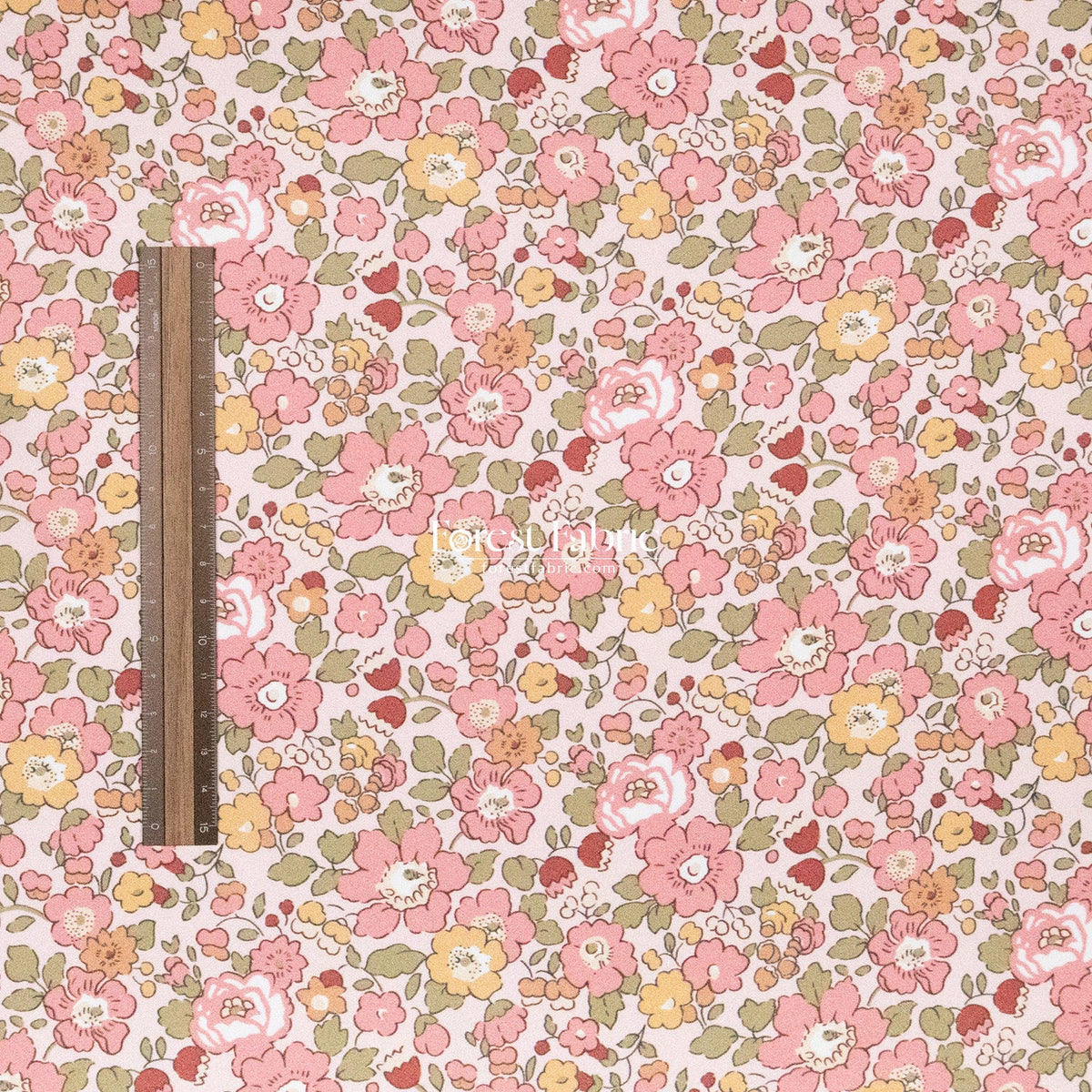 Liberty of London (Silk Satin fabric) - Betsy Field - FO:REST Fabric 布恩堂Liberty fabric#tana lawn#japanese fabric#ykk zipper#
