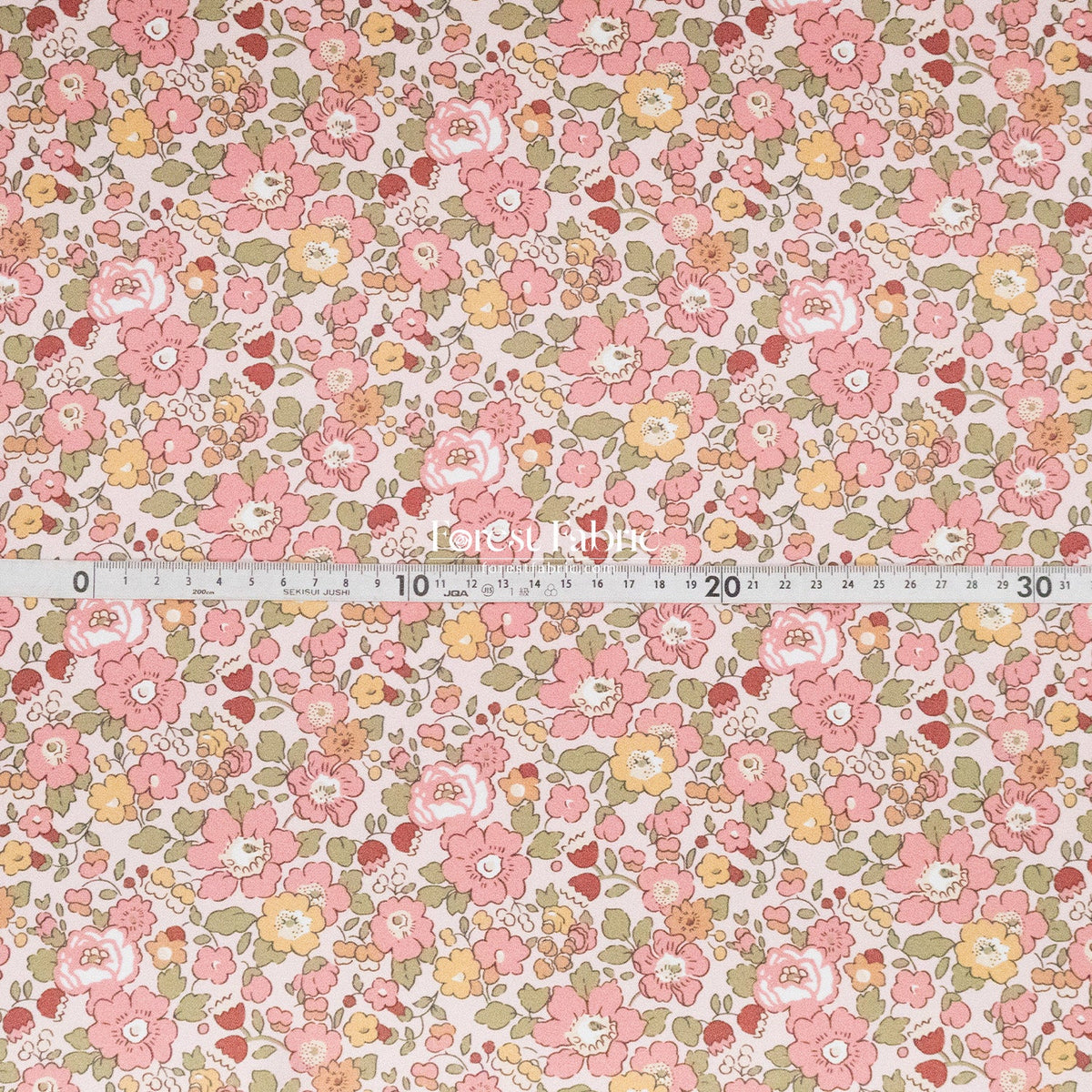 Liberty of London (Silk Satin fabric) - Betsy Field - FO:REST Fabric 布恩堂Liberty fabric#tana lawn#japanese fabric#ykk zipper#