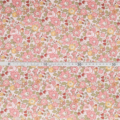 Liberty of London (Silk Satin fabric) - Betsy Field - FO:REST Fabric 布恩堂Liberty fabric#tana lawn#japanese fabric#ykk zipper#