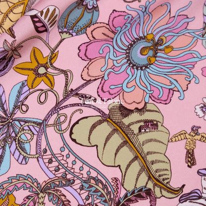 Liberty of London (Silk Satin fabric) - Fantasy Land - FO:REST Fabric 布恩堂Liberty fabrictana lawnjapanese fabricykk zipper