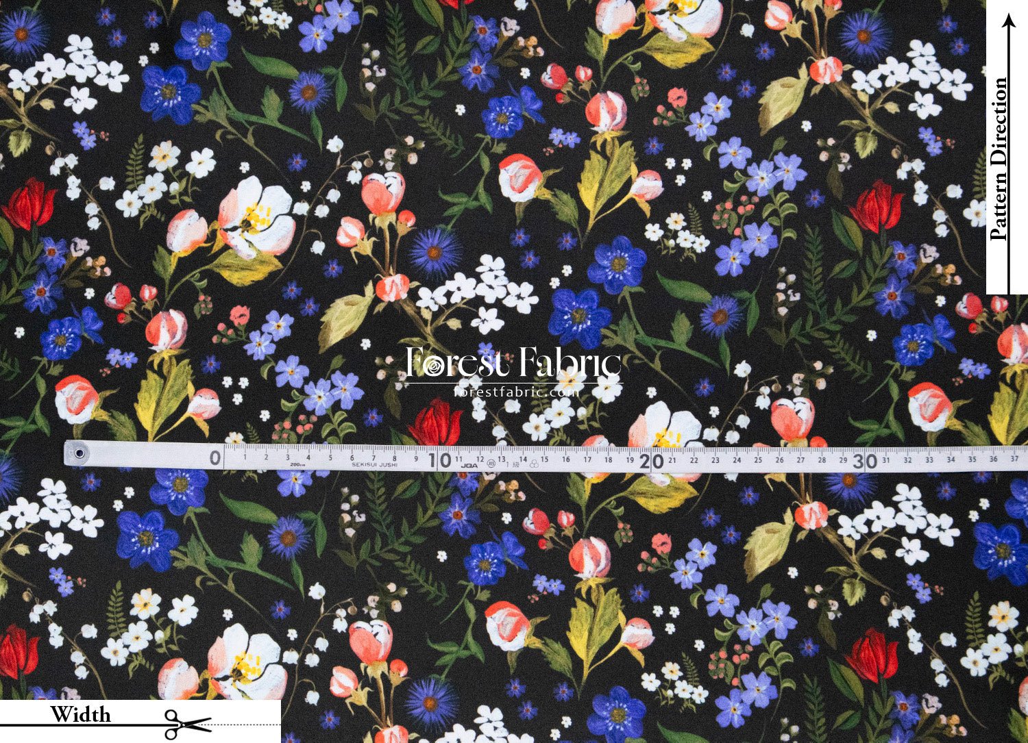 Liberty of London (Silk Satin fabric) - Heidi - FO:REST Fabric 布恩堂Liberty fabrictana lawnjapanese fabricykk zipper