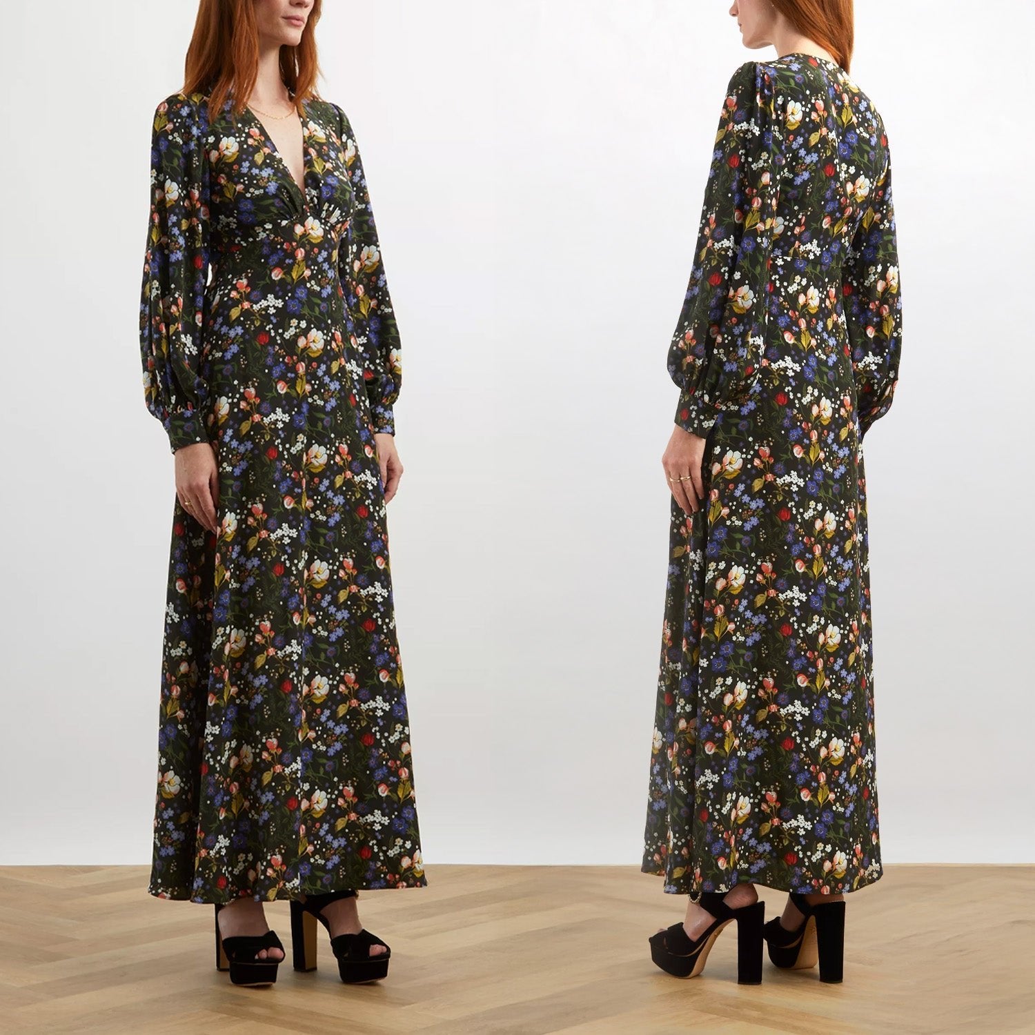 Liberty of London (Silk Satin fabric) - Heidi - FO:REST Fabric 布恩堂Liberty fabrictana lawnjapanese fabricykk zipper
