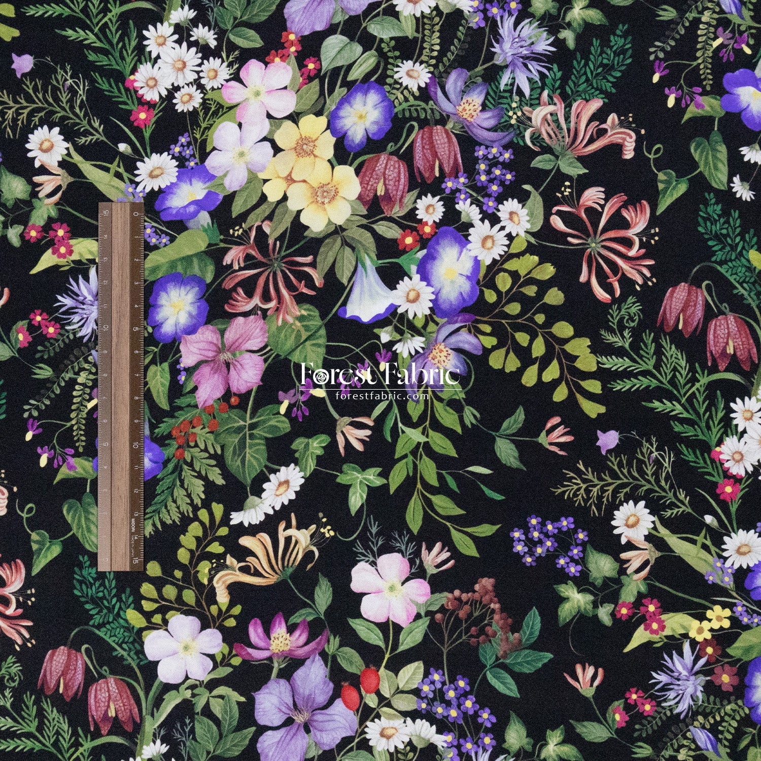Liberty of London (Silk Satin fabric) - Mary Julie - FO:REST Fabric 布恩堂Liberty fabrictana lawnjapanese fabricykk zipper