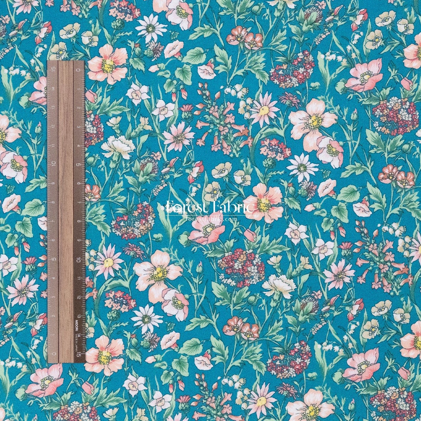 Liberty of London (Silk Satin fabric) - Rachel Meadow - FO:REST Fabric 布恩堂Liberty fabrictana lawnjapanese fabricykk zipper