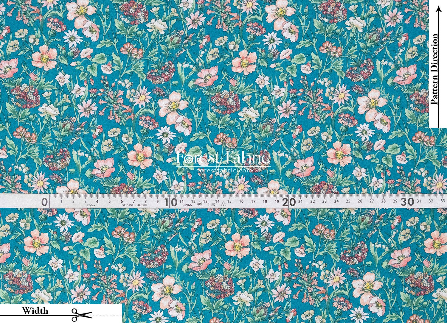 Liberty of London (Silk Satin fabric) - Rachel Meadow - FO:REST Fabric 布恩堂Liberty fabrictana lawnjapanese fabricykk zipper