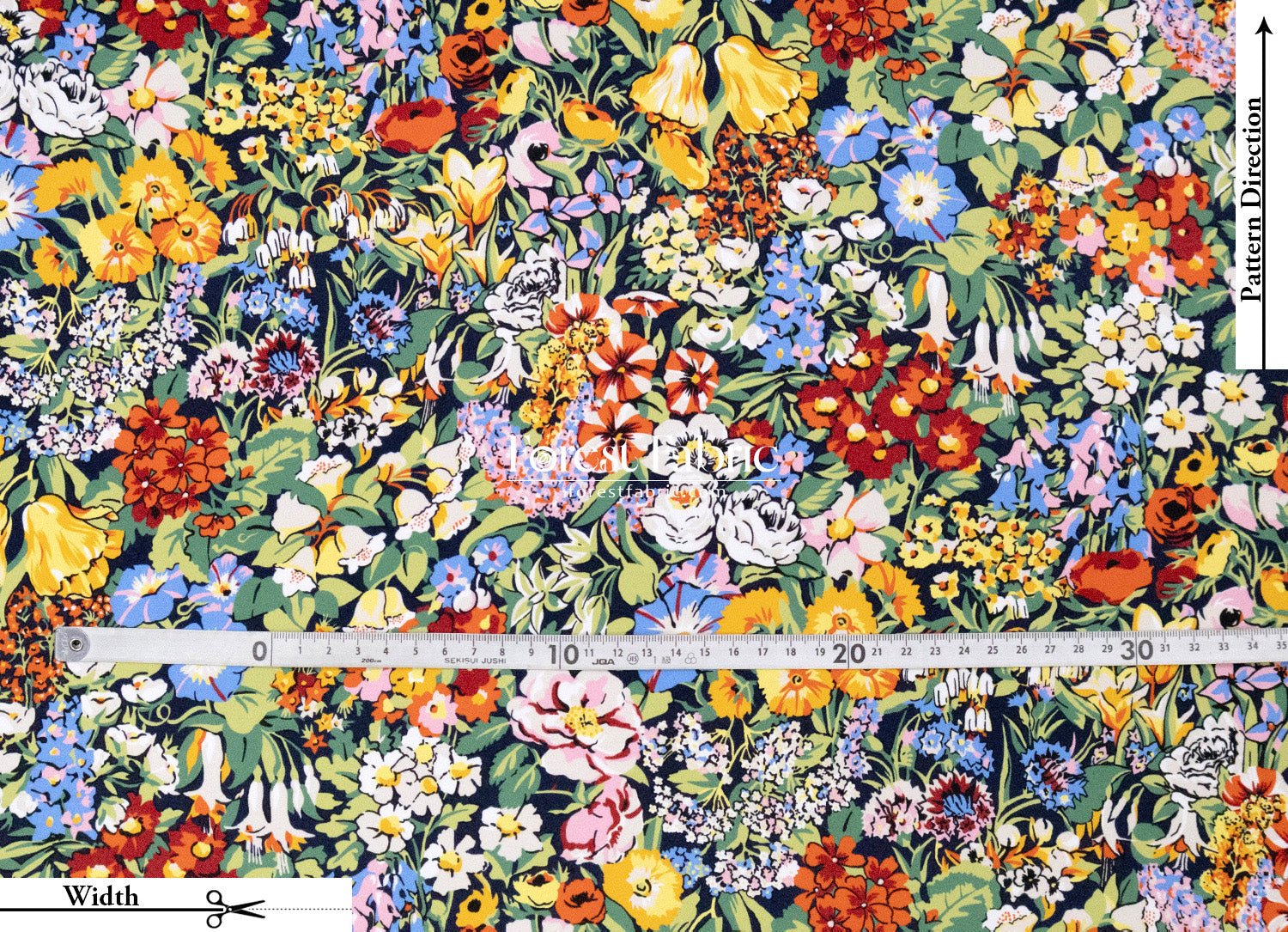 Liberty of London (Silk Satin fabric) - Spring Cottage - FO:REST Fabric 布恩堂Liberty fabrictana lawnjapanese fabricykk zipper
