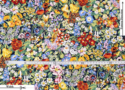 Liberty of London (Silk Satin fabric) - Spring Cottage - FO:REST Fabric 布恩堂Liberty fabrictana lawnjapanese fabricykk zipper
