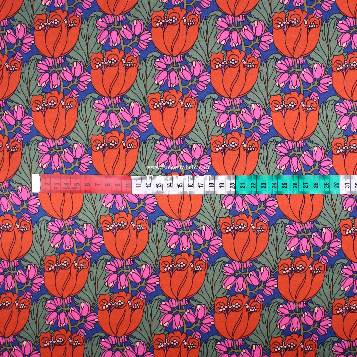 Liberty of London (Silk Satin fabric) - Tudor Fields - FO:REST Fabric 布恩堂Liberty fabrictana lawnjapanese fabricykk zipper