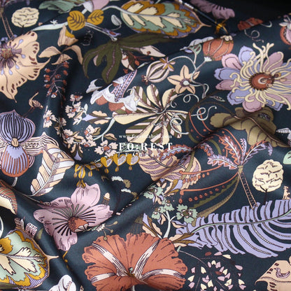 Liberty of London (Silk Satin) - Fantasy Land fabric - FO:REST Fabric 布恩堂Liberty fabrictana lawnjapanese fabricykk zipper