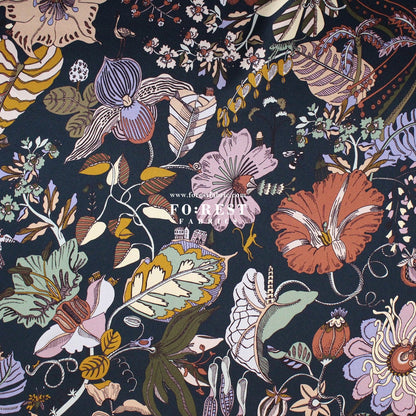 Liberty of London (Silk Satin) - Fantasy Land fabric - FO:REST Fabric 布恩堂Liberty fabrictana lawnjapanese fabricykk zipper