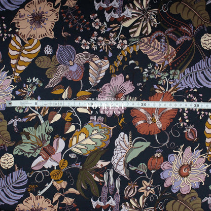 Liberty of London (Silk Satin) - Fantasy Land fabric - FO:REST Fabric 布恩堂Liberty fabrictana lawnjapanese fabricykk zipper