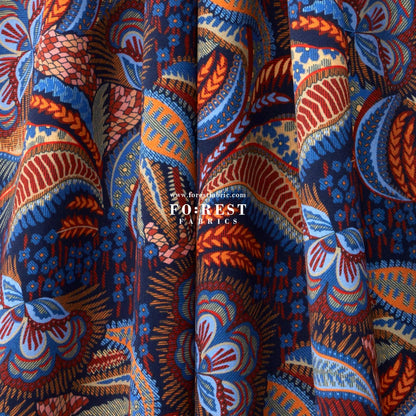 Liberty of London (Silk Satin) - Medusa fabric - FO:REST Fabric 布恩堂Liberty fabrictana lawnjapanese fabricykk zipper